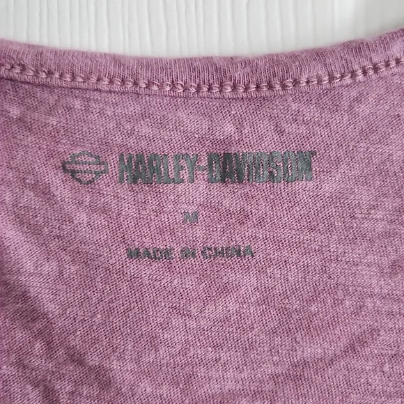 Harley-Davidson Long sleeve scoop neck tee. - Picture 3 of 3